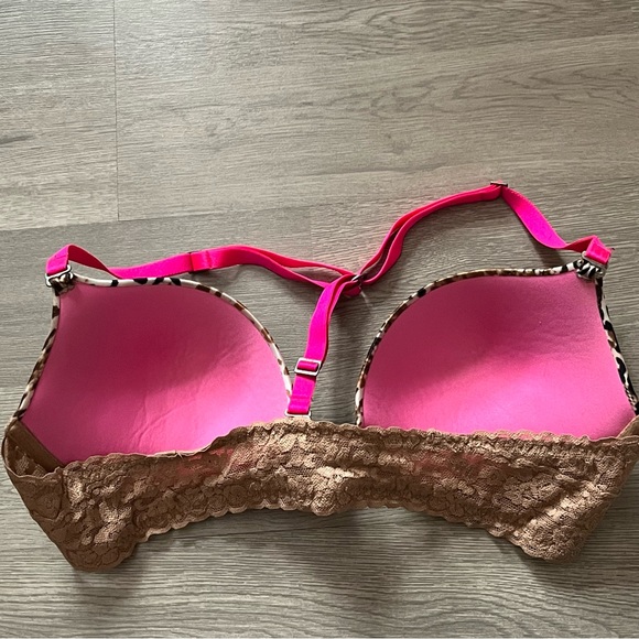 Victoria’s Secret PINK Heartbreaker Plunge Push-Up Bra 36C - Picture 2 of 4